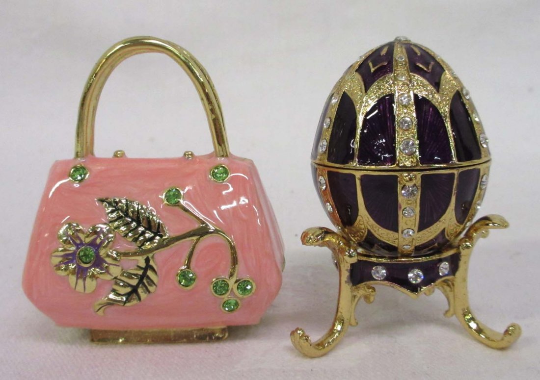 2 Enameled Ring Boxes (1 of 3)