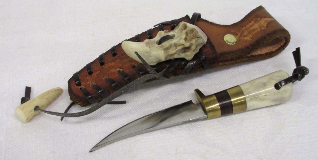 Ken Richardson Mini Antler Knife (1 of 4)