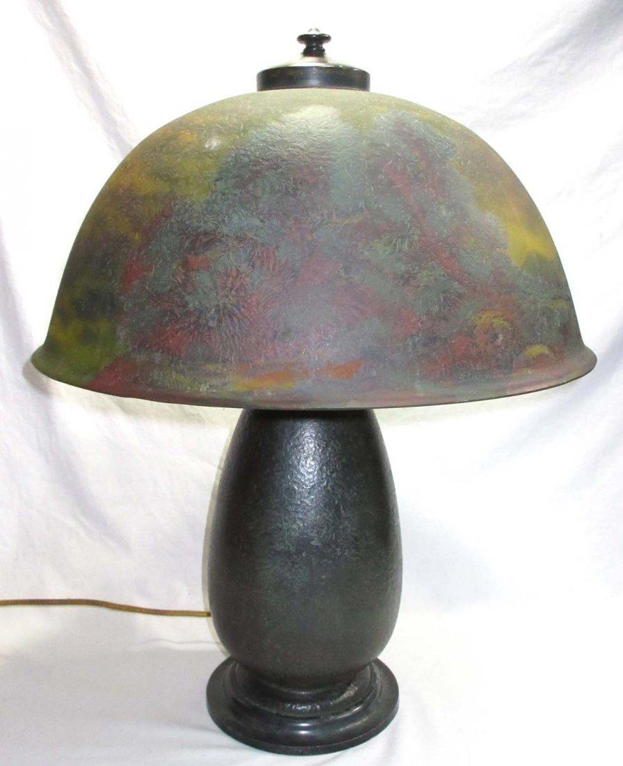 Reverse Painted Lamp (1 of 9)