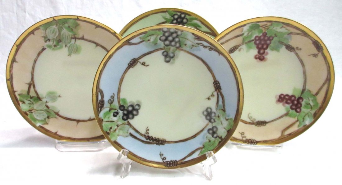 4- H.P. Plates- Sevres Dated 1913 (1 of 7)