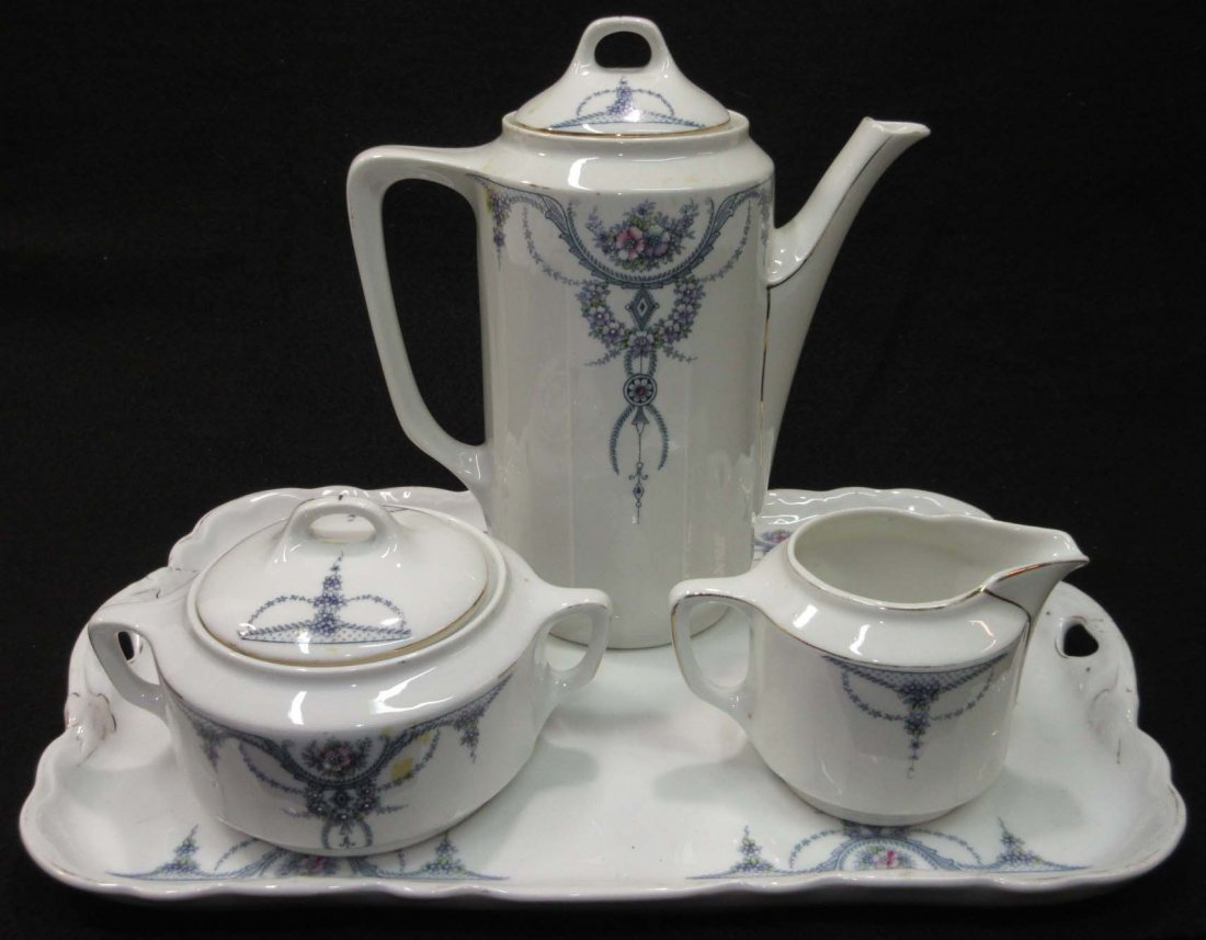 4 pc. KPM Tea Set (1 of 7)