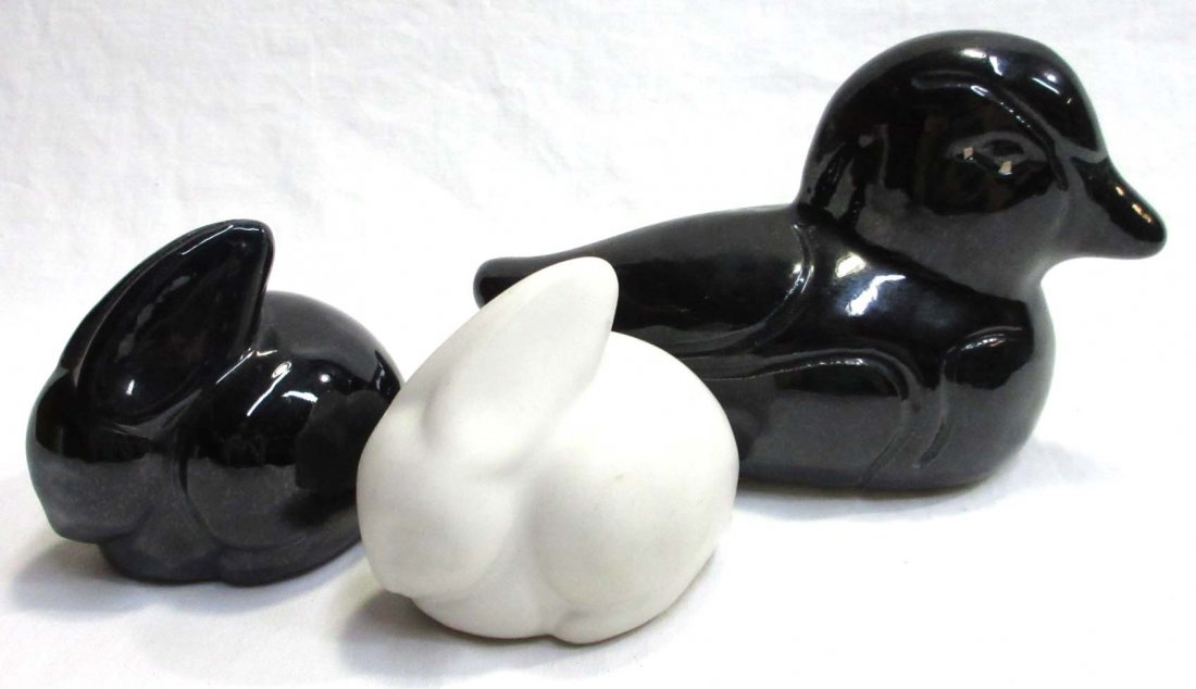 3 Van Briggle Animals (1 of 6)