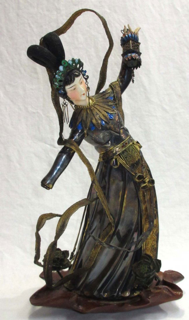 Silver Oriental Figure (1 of 7)
