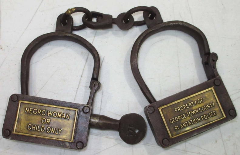 Modern Plantation Police Shackles
