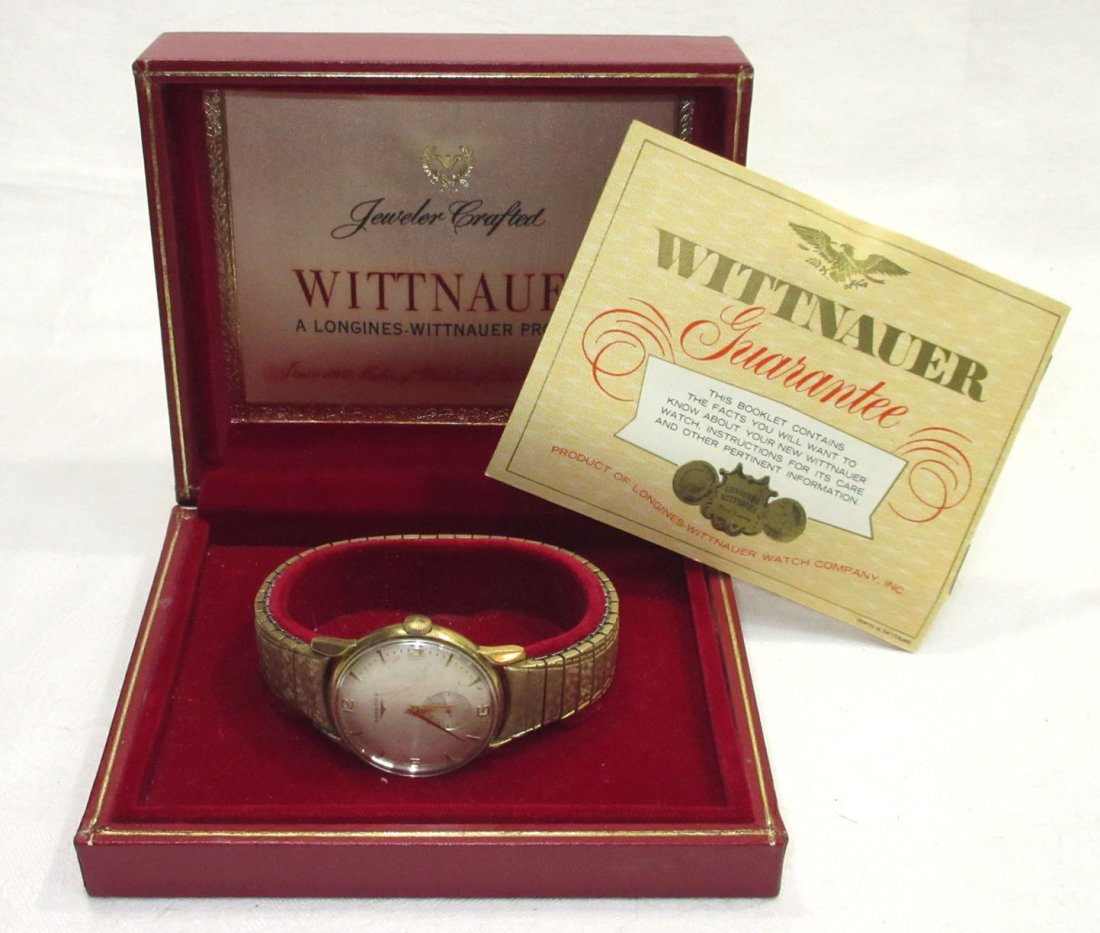 Longines 17J Wrist Watch: G.F. Orig. Box & Papers Running We do not guarantee working order of watches