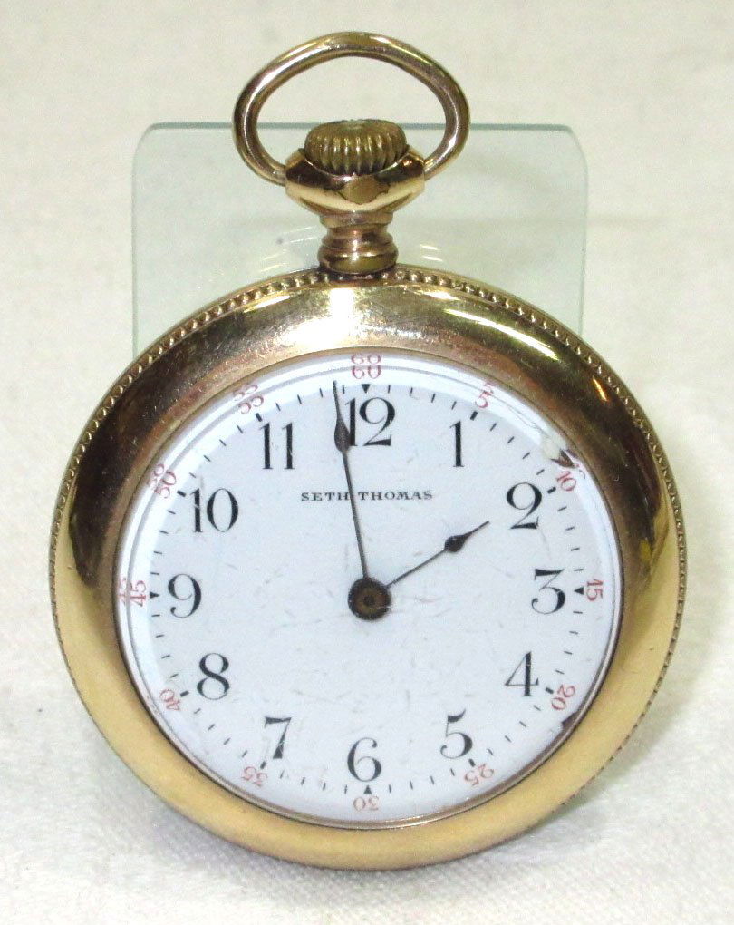 Seth Thomas 14K Pocket Watch (1 of 6)