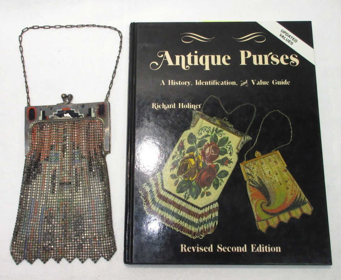 20's-30's Deco Whiting/Davis Book Pc Mesh Bag + (1 of 7)