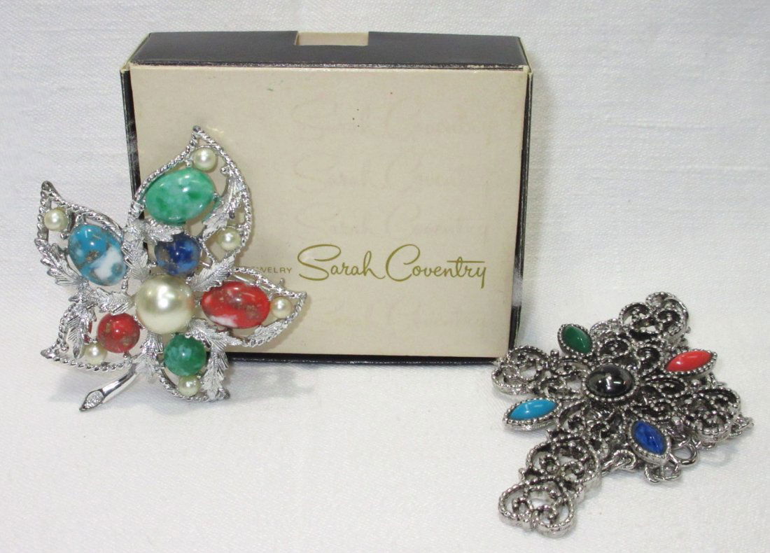 Avon Cross Necklace-Sarah Cov Pin (1 of 7)