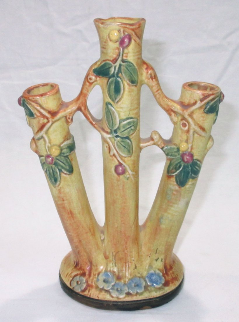Weller Vase: 7"T x 4 3/4"W x 2 3/4"