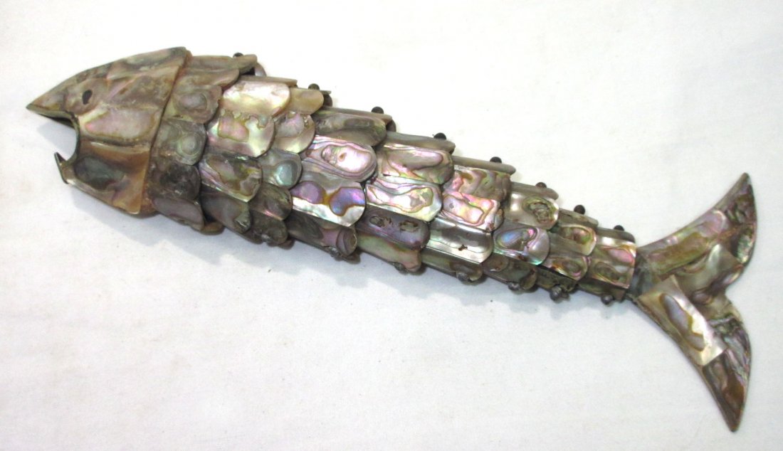 Lg. Reticulated Abalone Fish (1 of 4)