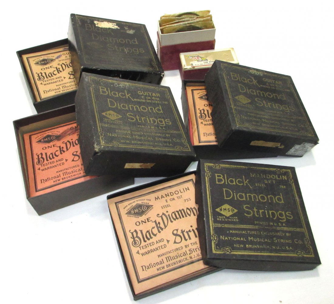 Lot of N.O.S. Guitar Strings (1 of 6)