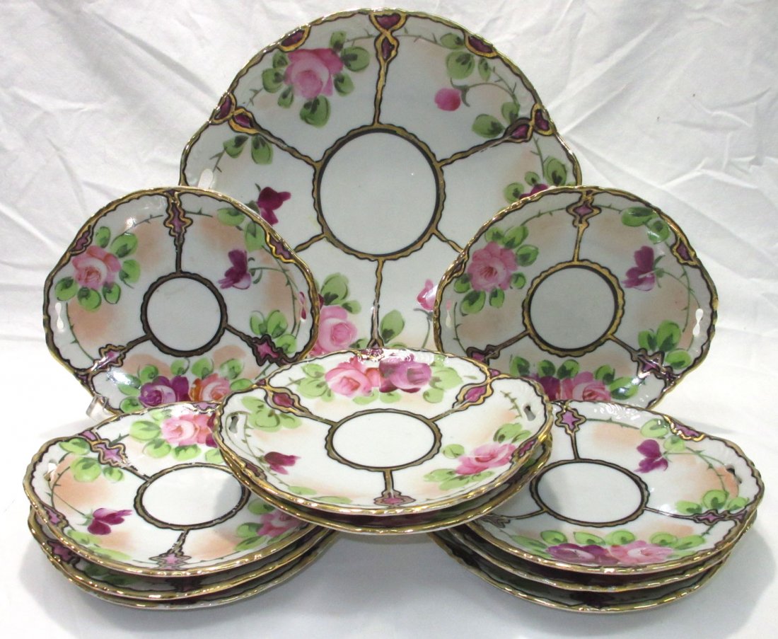 11pc Nippon Cake Set: 10", 6 1/2"