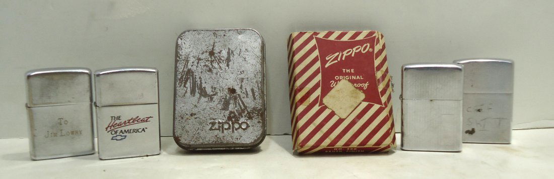 6- Zippo Lighters (1 of 6)