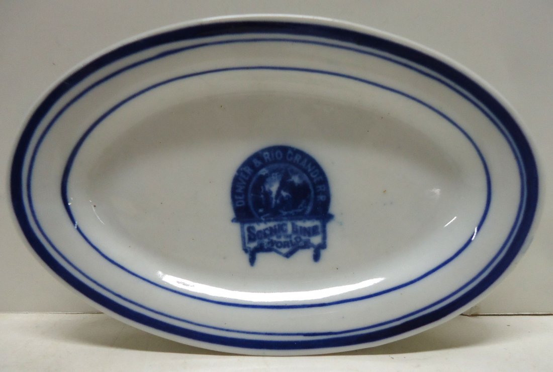 Denver & Rio Grande RR Dish (1 of 4)