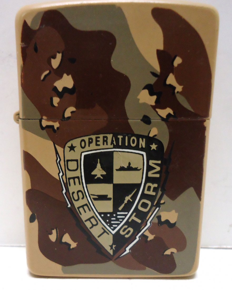Desert Storm Zippo Lighter