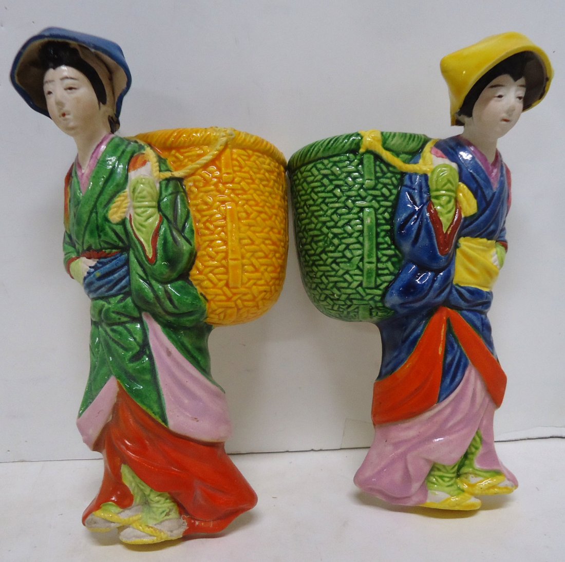 2 Oriental Wall Pockets (1 of 4)