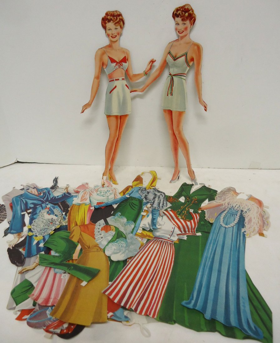 Lucille Ball Paper Dolls & Accessories (1 of 5)