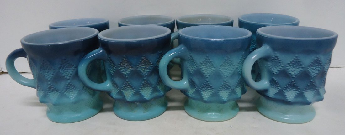 Set of 8 Fire King Cups (1 of 5)