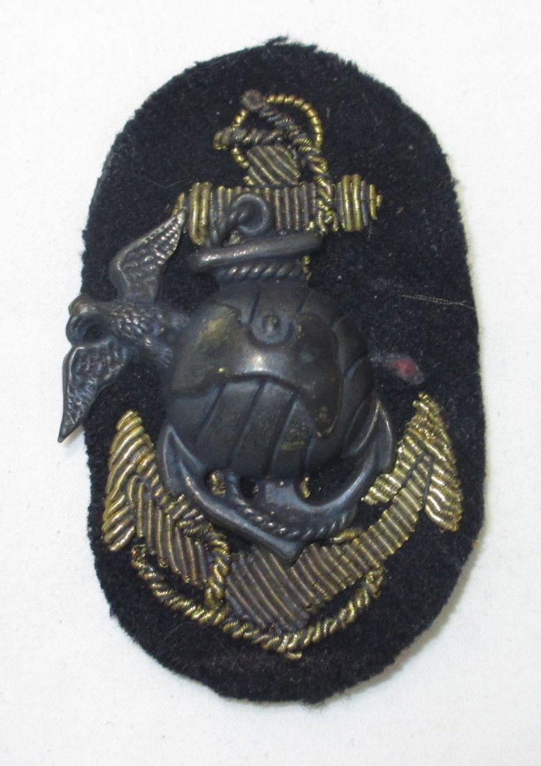 USMC Bullion Cap Badge (1 of 2)