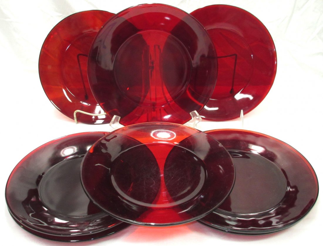 8- Royal Ruby Plates (1 of 3)