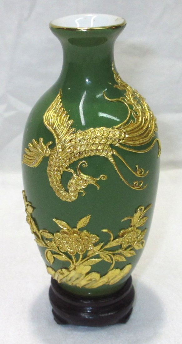 Oriental Enameled Vase (1 of 3)