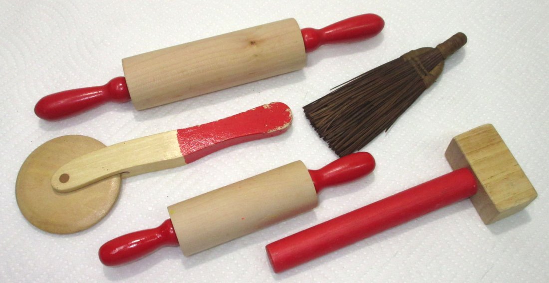 Child's Wooden Kitchen Toys (1 of 4)