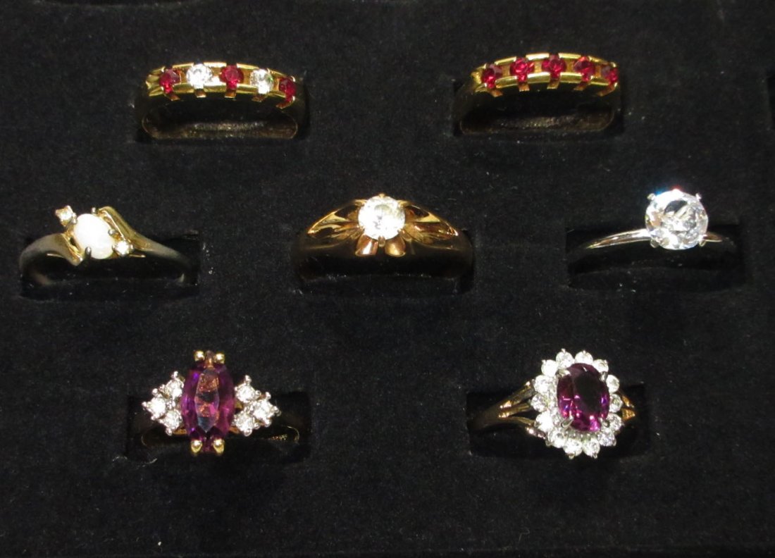 7 Costume Rings (1 of 8)