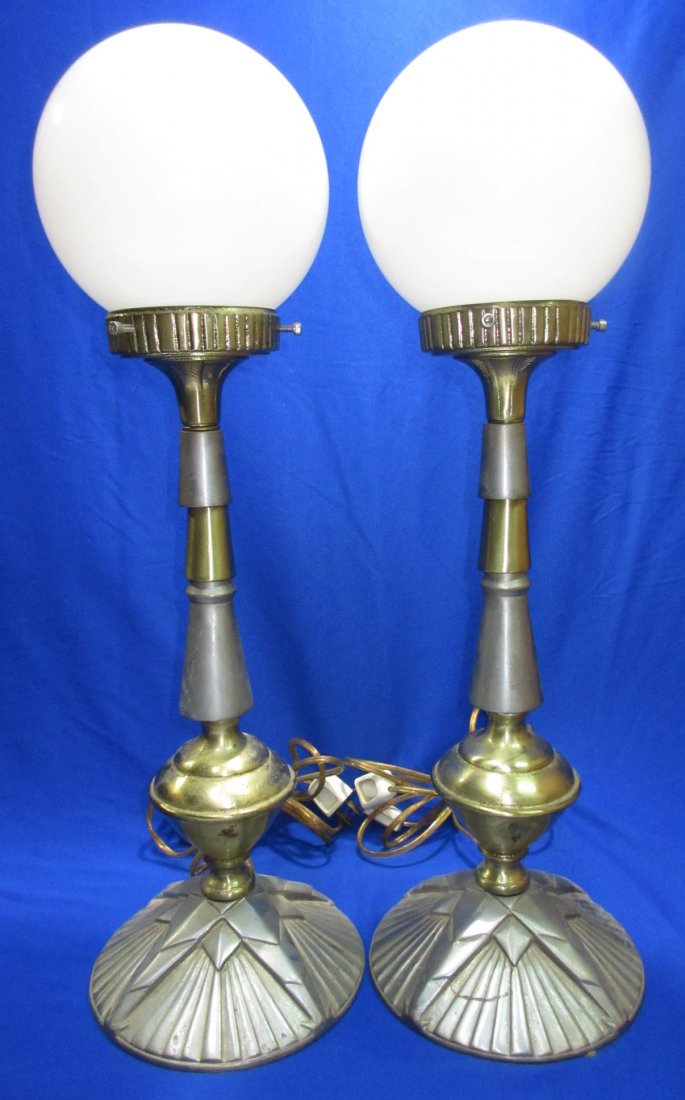Pr Deco Style Lamps (1 of 6)
