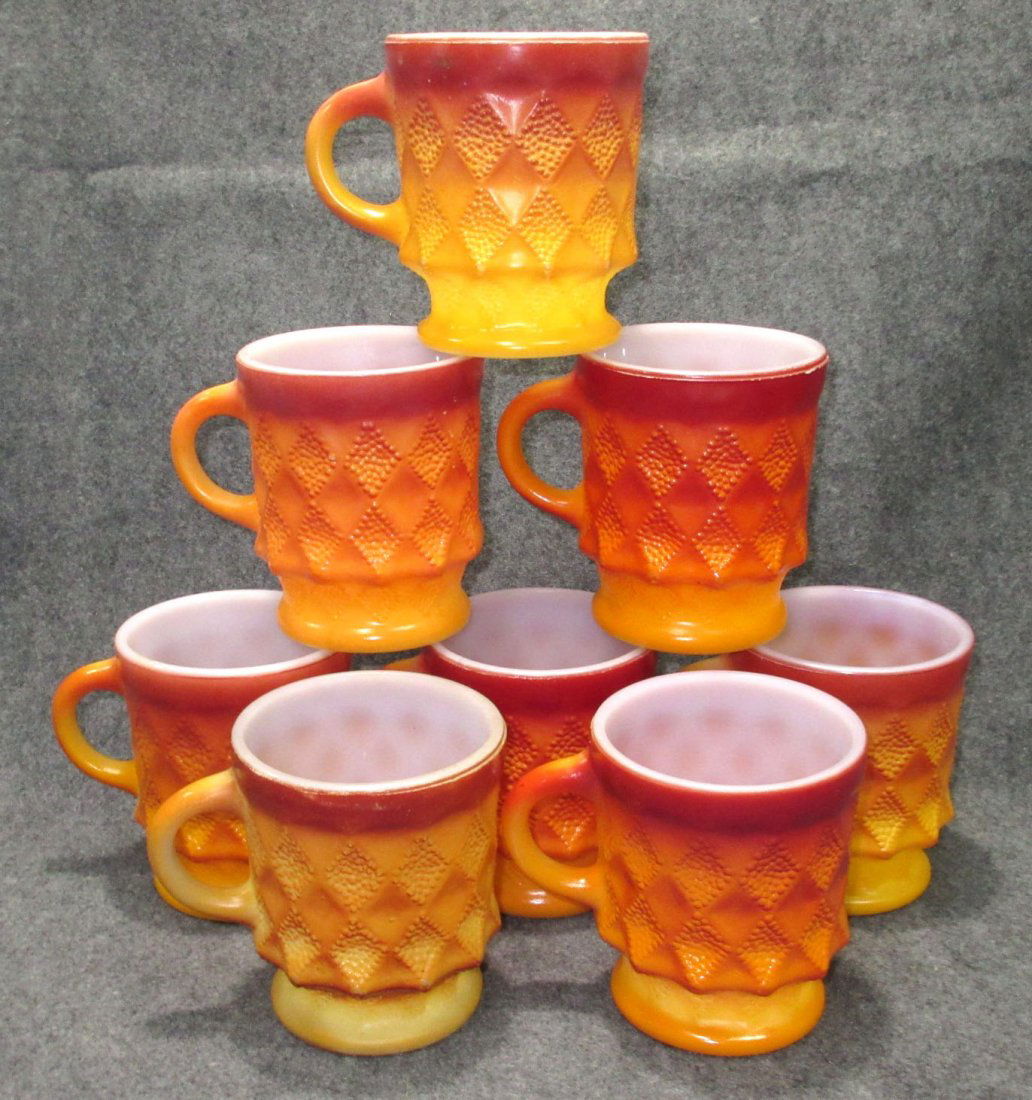 8 Fire King Mugs (1 of 4)