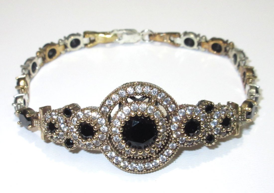 Sterling & Sapphire Bracelet (1 of 5)