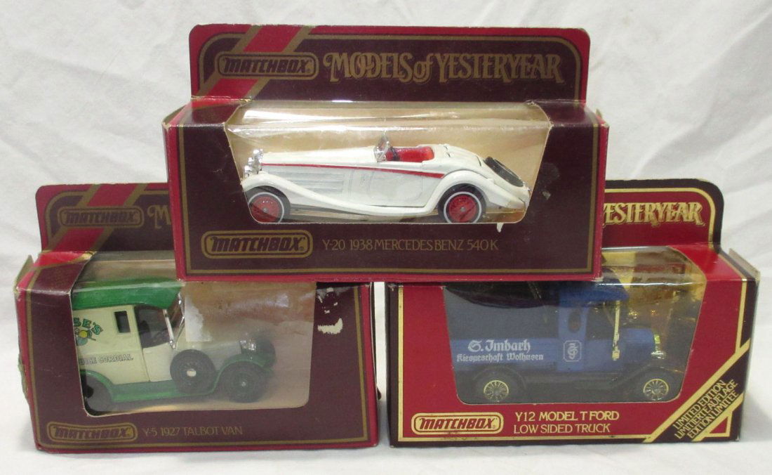 3 Matchbox Cars NIB (1 of 4)