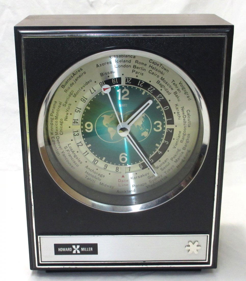 1959 Howard Miller World Time Clock