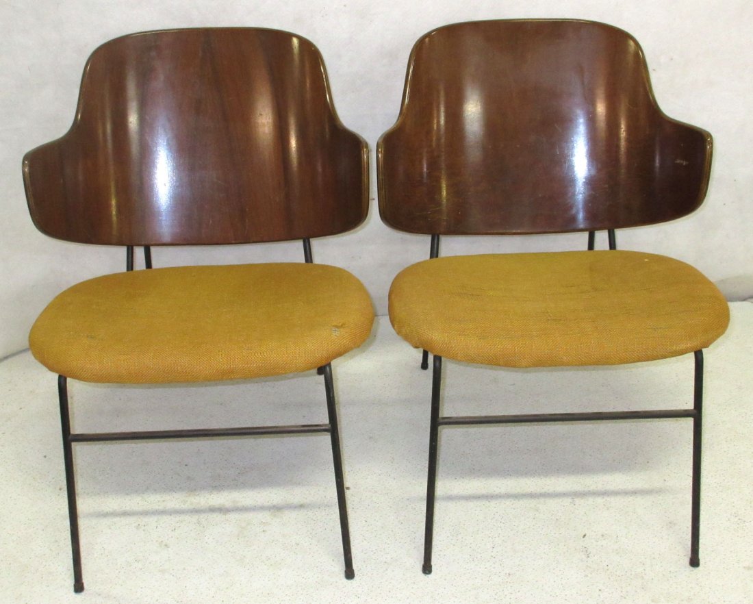 Pr Laminated Mid Century Chairs (1 of 6)