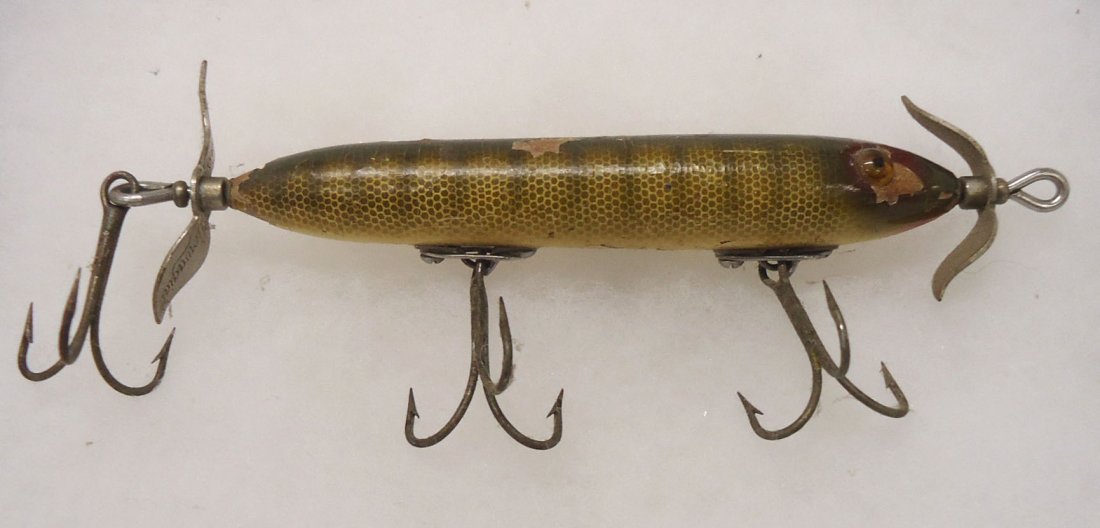 Antique Wooden Fishing Lure (1 of 3)