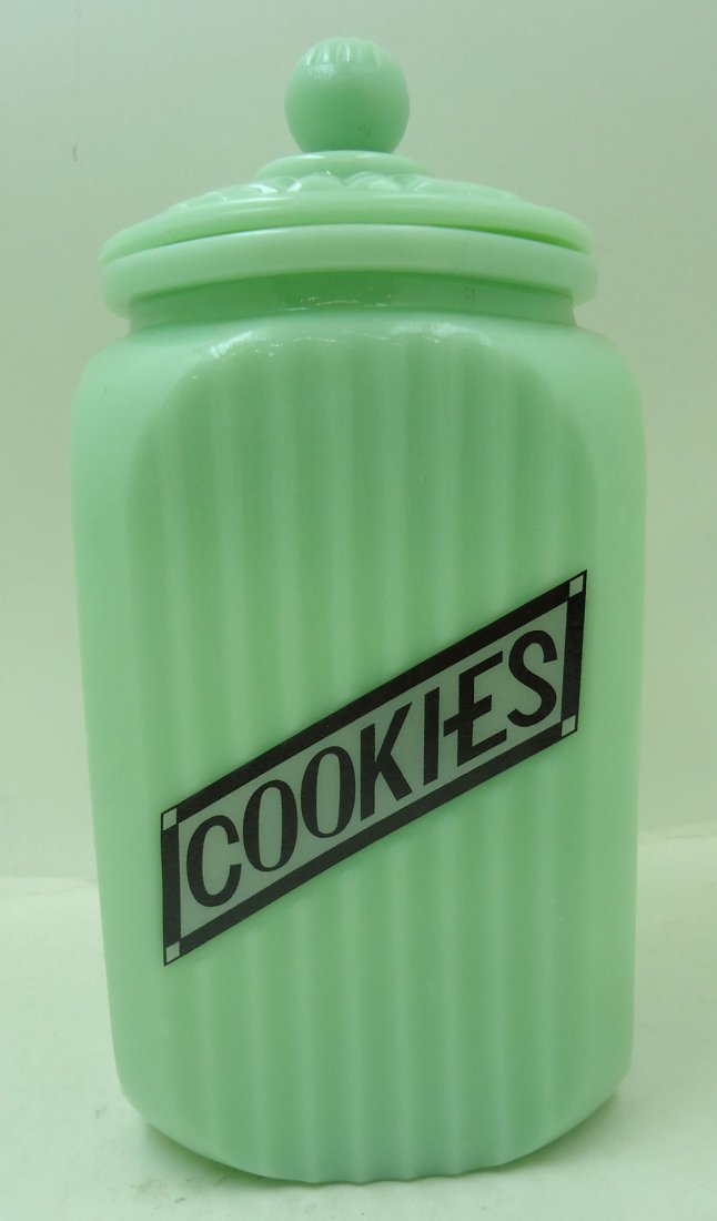 Jadeite Cookie Jar