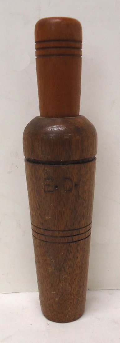 Walnut Duck Call Mkd E.D. (1 of 3)