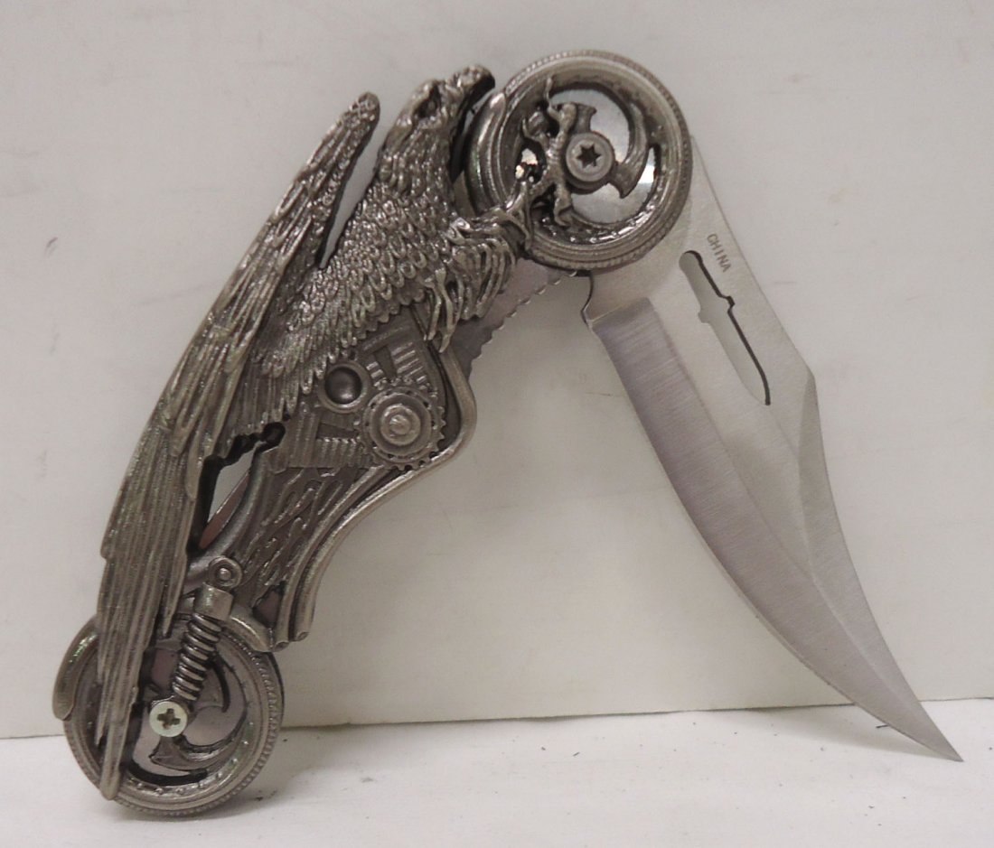 Eagle Rider Motorcycle Folding Knife (1 of 3)