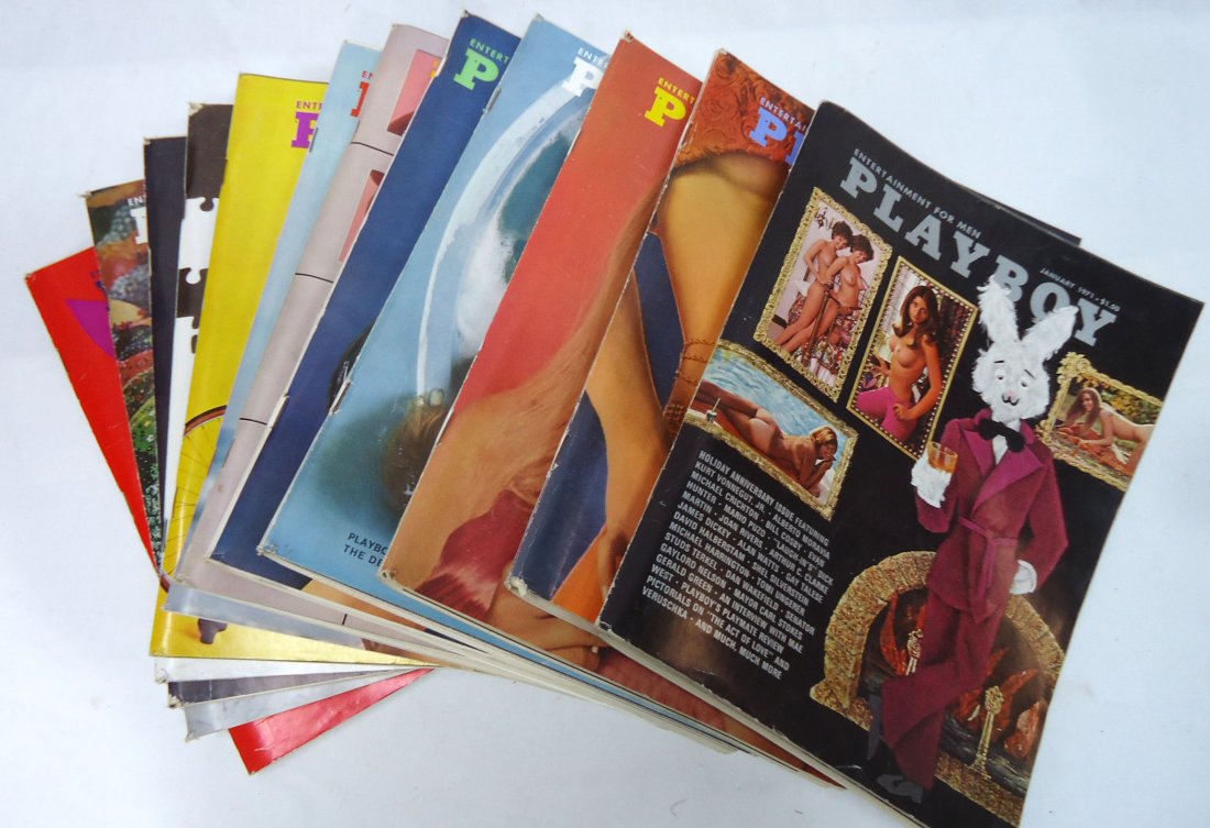 1971 Playboy 12 Issues (1 of 4)