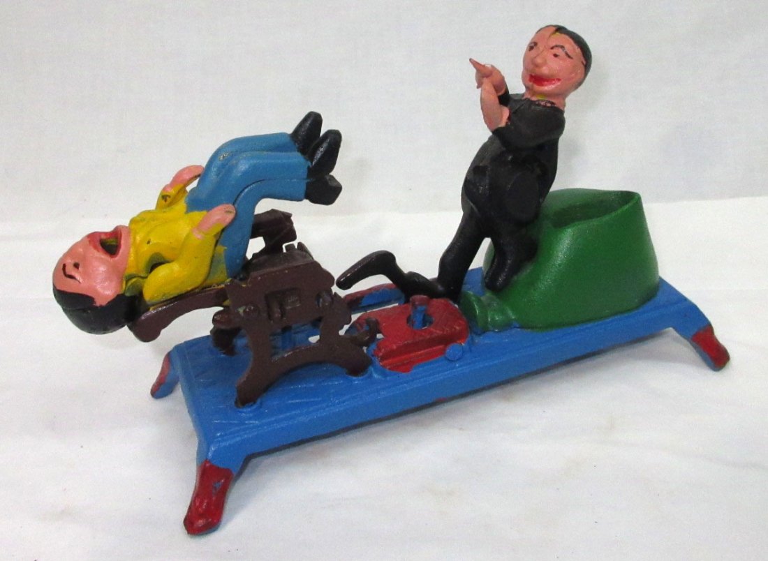 Modern C.I. Dentist Mechanical Bank (1 of 4)