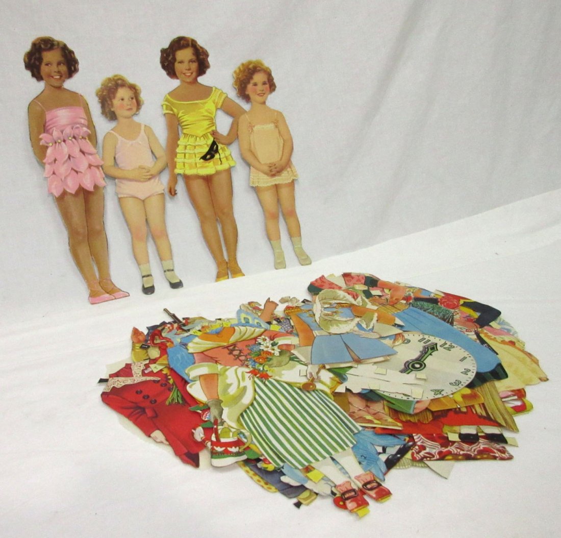 Shirley Temple Paper Dolls & Accessories (1 of 3)