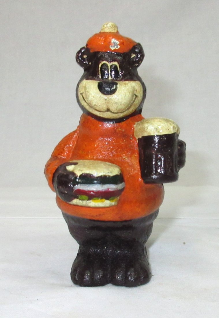 Modern C.I. Bear Still Bank (1 of 4)