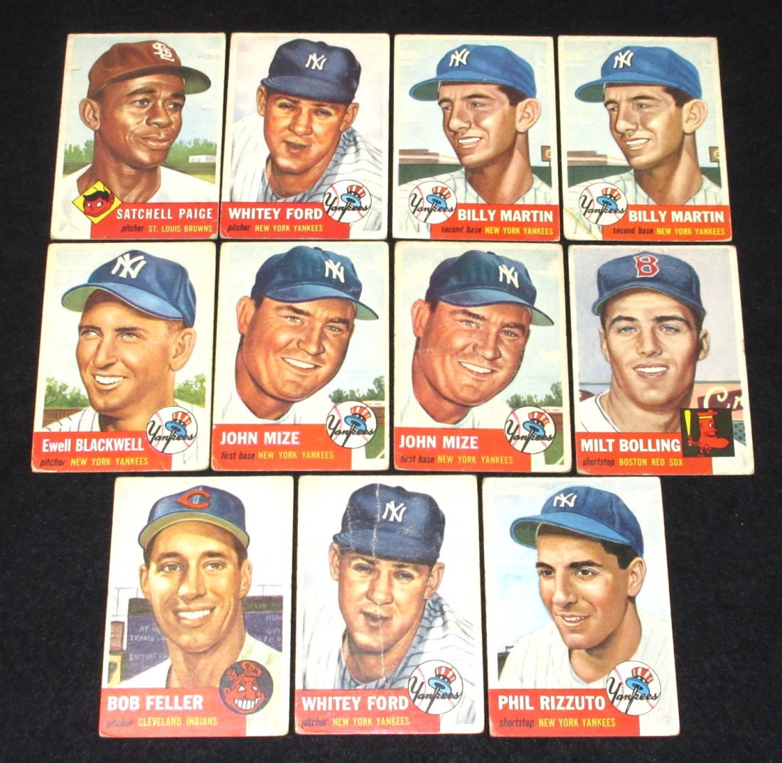 (11) 1953 Topps Cards (1 of 9)