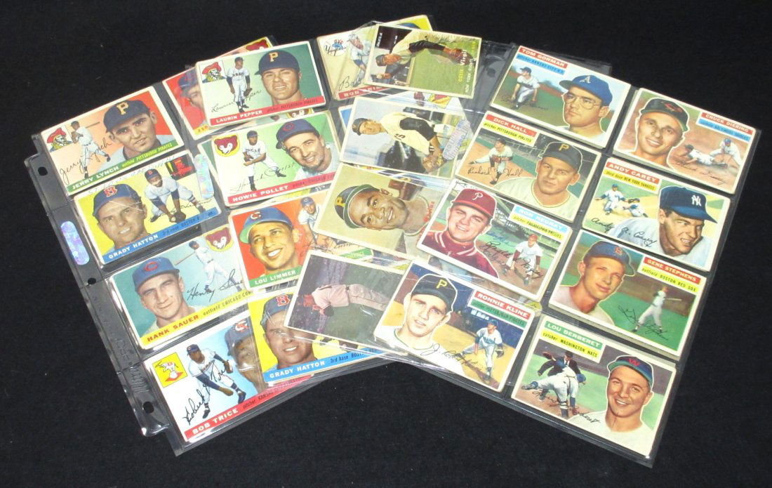 44 Misc 1955, '56, '57 Topps (1 of 8)