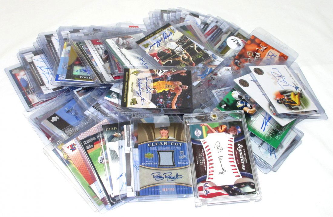 90 Autographed Cards Mxd (1 of 5)