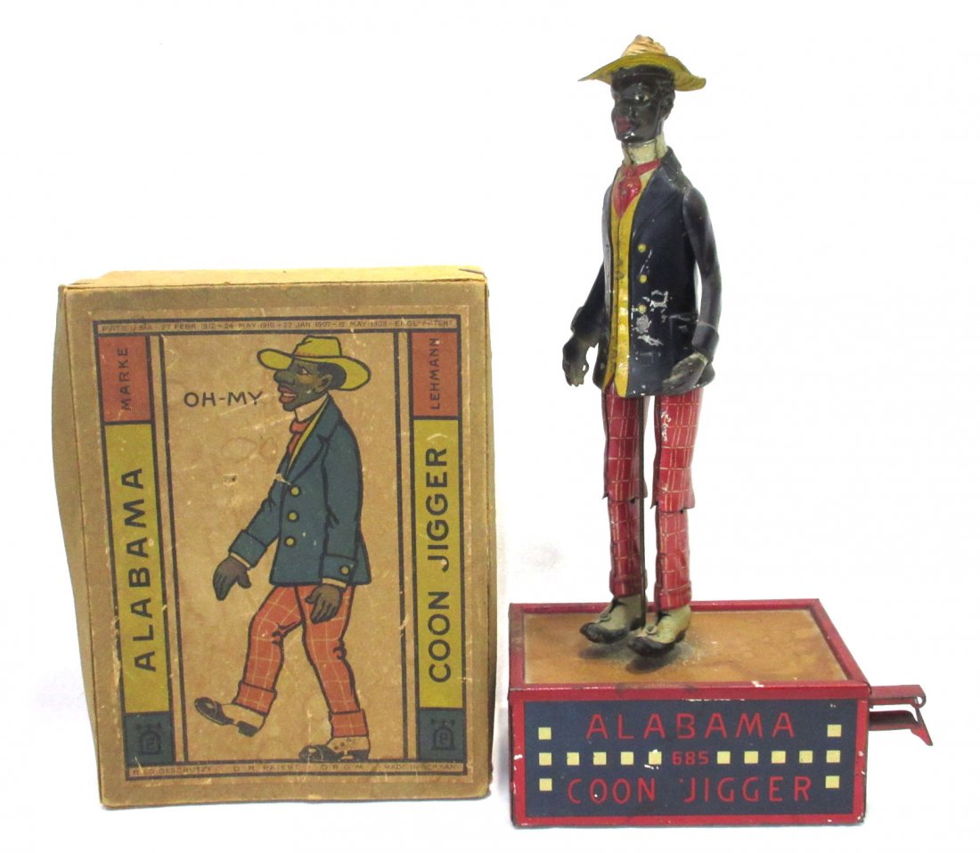 Lehmann Alabama Coon Jigger: Runs with Orig. Box 10 1/2" x 6" x 4"