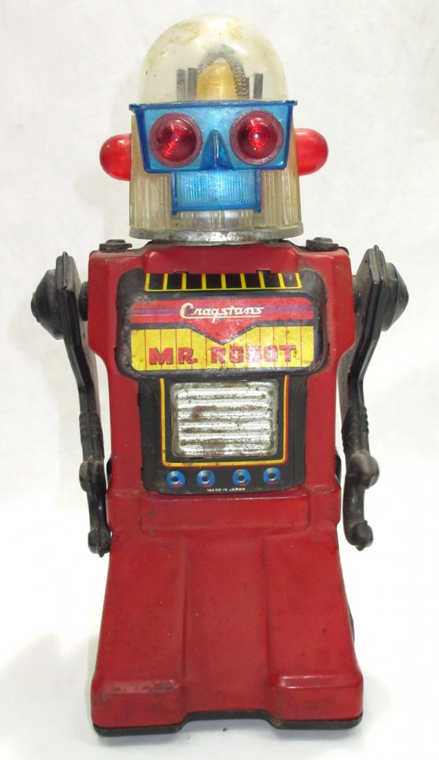 Cragstons Mr. Robot: untested 11"t x 6"w x 4 1/2"