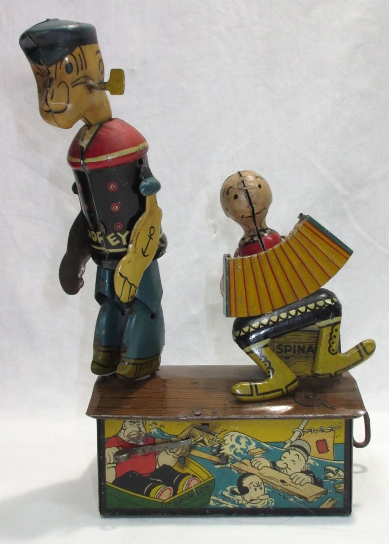 Marx Popeye Keywind Jigger Toy (1 of 5)