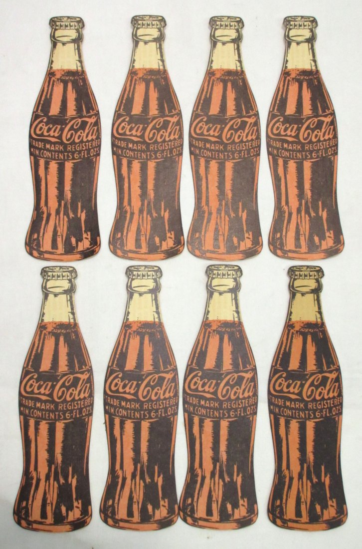 (8) 1930's Coca Cola Coupons (1 of 3)