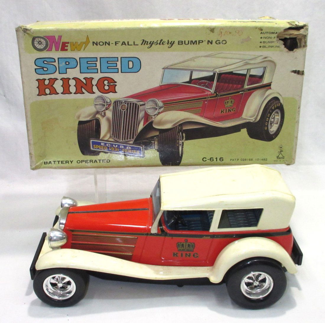 Batt. Op. Speed King Car Orig. Box (1 of 7)