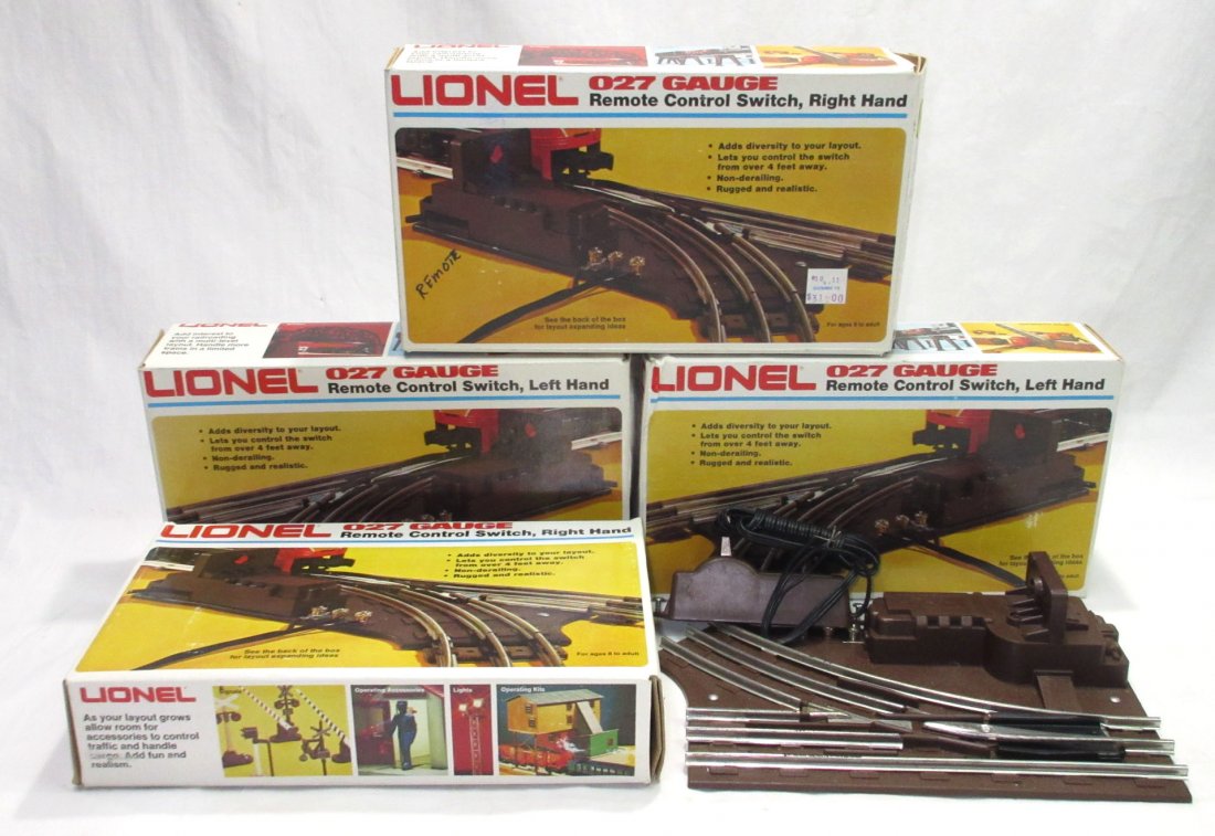4 Lionel Remote Control Switches (1 of 2)